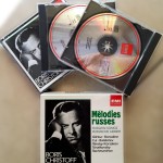 Boris Christoff (basso), Mélodies Russes / Russian Songs / Russische Lieder, Ed. EMI, 1992