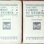 Cesare Tropea, Corso di Storia (2 voll.), Ed. Paravia, 1937