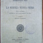 Giambattista Vico, La scienza nuova prima, Ed. Laterza, 1931
