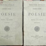 Giuseppe Parini, Poesie, Ed. Laterza, 1929