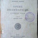 Scipione Maffei, Opere drammatiche e poesie varie, Ed. Laterza, 1928