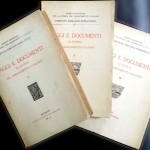 Saggi e Documenti di Storia del Risorgimento Italiano, Ed. Zanichelli, 1932-1934