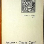 Ludovico Ariosto, Cinque canti, Ed. UTET, 1964