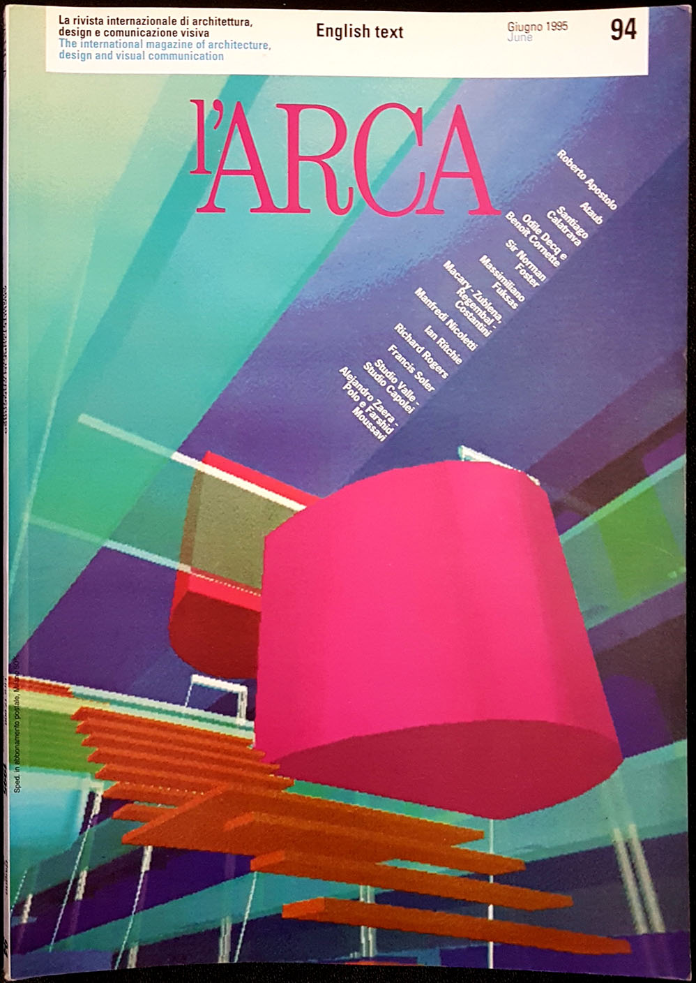 Rivista-lArca-94-Giugno-1995-Architetture-in-concorso