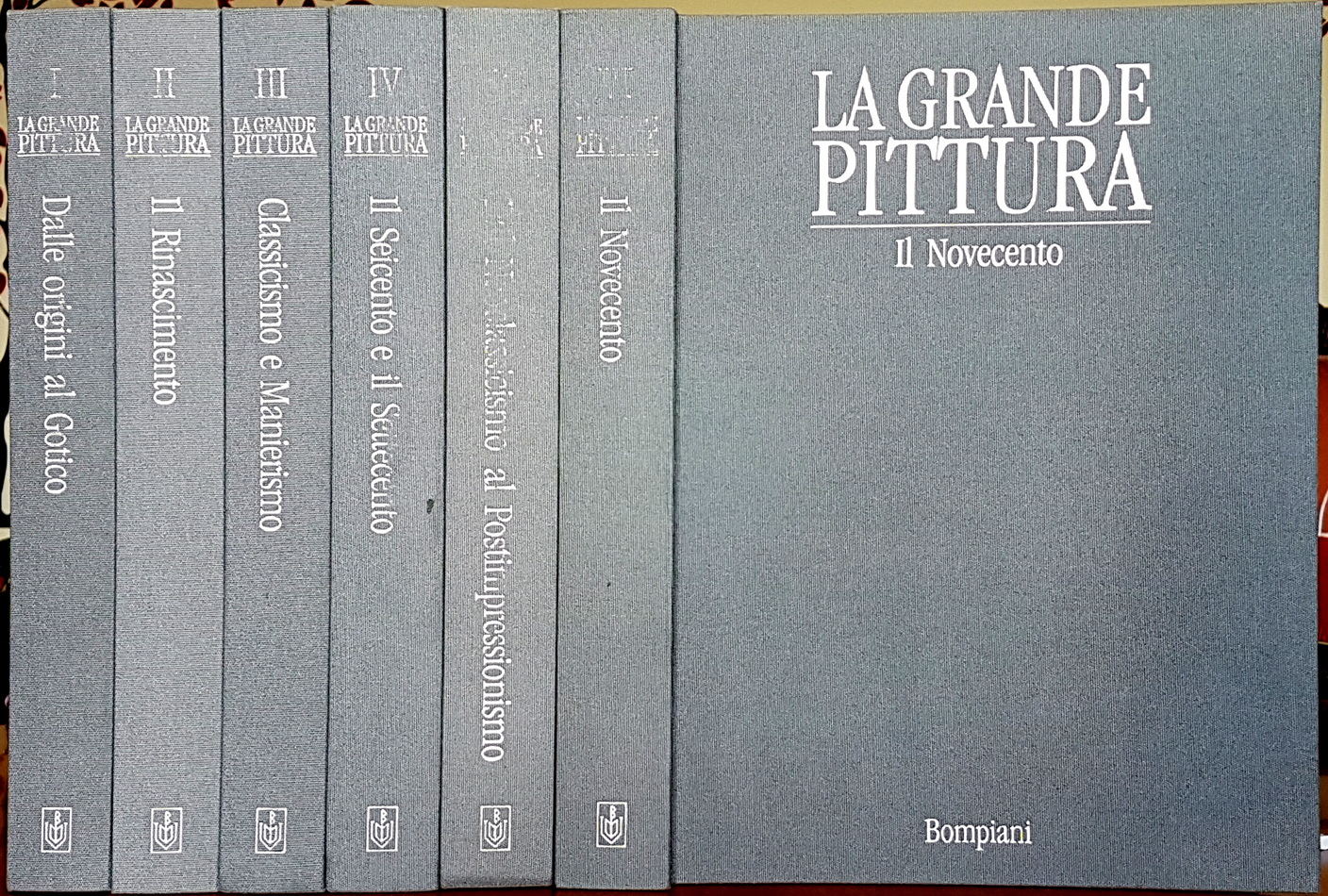 Gianfranco Malafarina (diretta da), La grande pittura [6 voll.], Ed. Bompiani, 1991